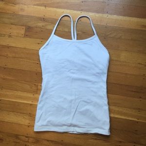 Lululemon Power Y Tank - White